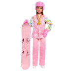 BARBIE lėlė snieglentininkė (JKF78)