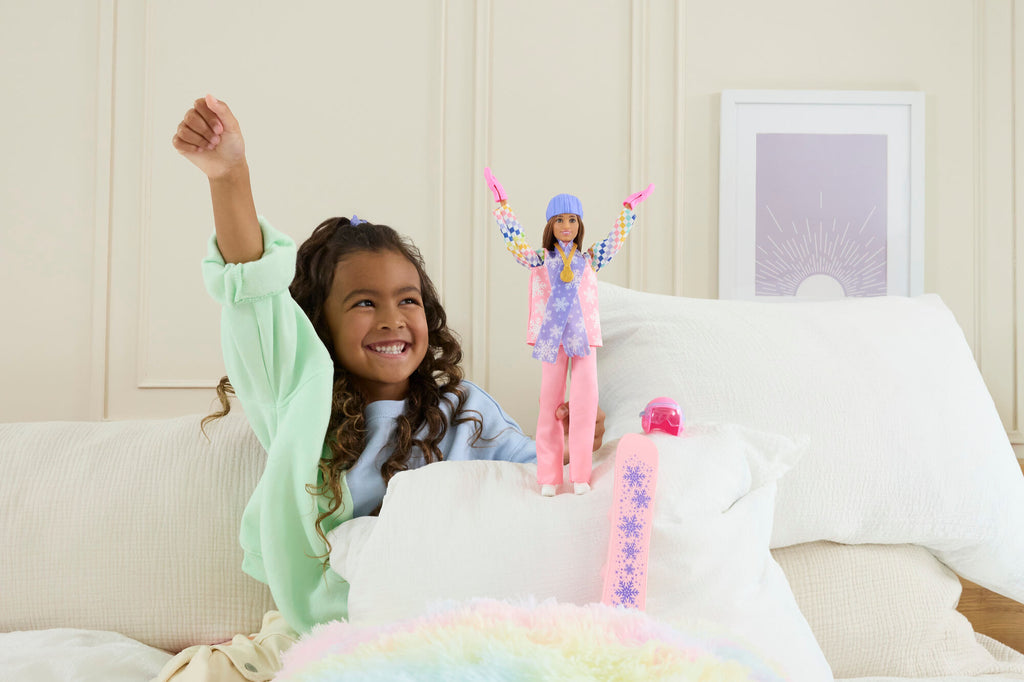 BARBIE lėlė snieglentininkė (JKF78)