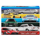 HOT WHEELS šešių europietiškų automodeliukų rinkinys (JLB25)