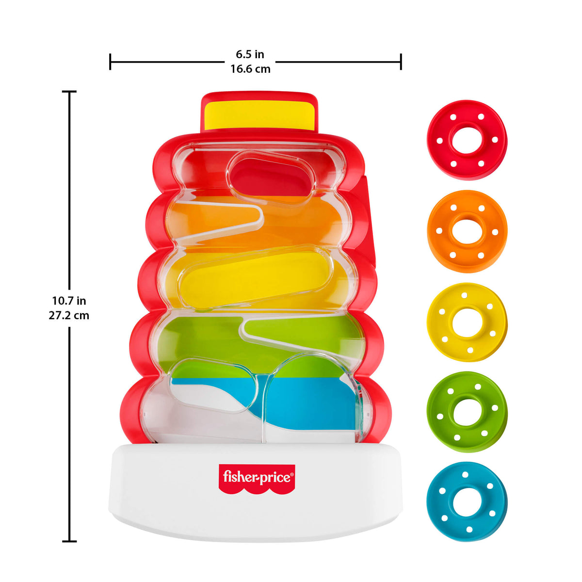 FISHER-PRICE žiedų ridenimo bokštelis (JLB81)