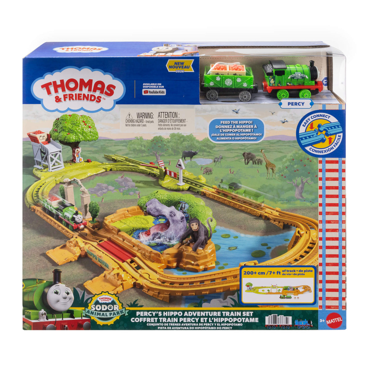 THOMAS AND FRIENDS gyvūnų parko trasos rinkinys (JLL37)