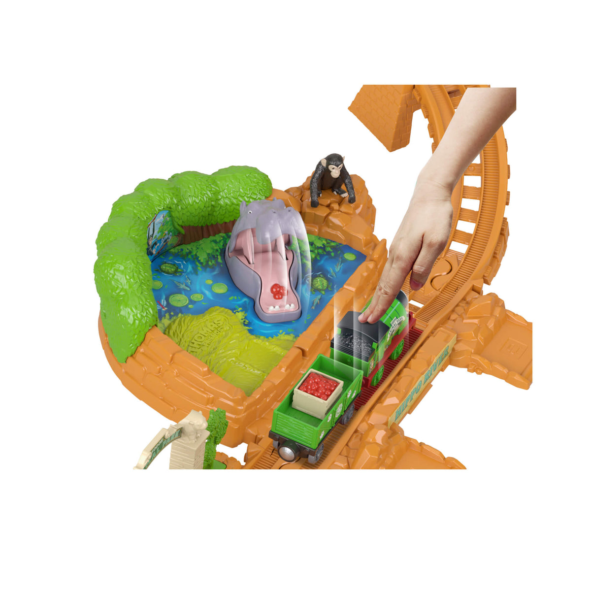 THOMAS AND FRIENDS gyvūnų parko trasos rinkinys (JLL37)
