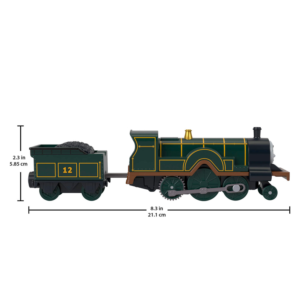 THOMAS AND FRIENDS motorizuotas traukinukas su vagonu (JLL44)