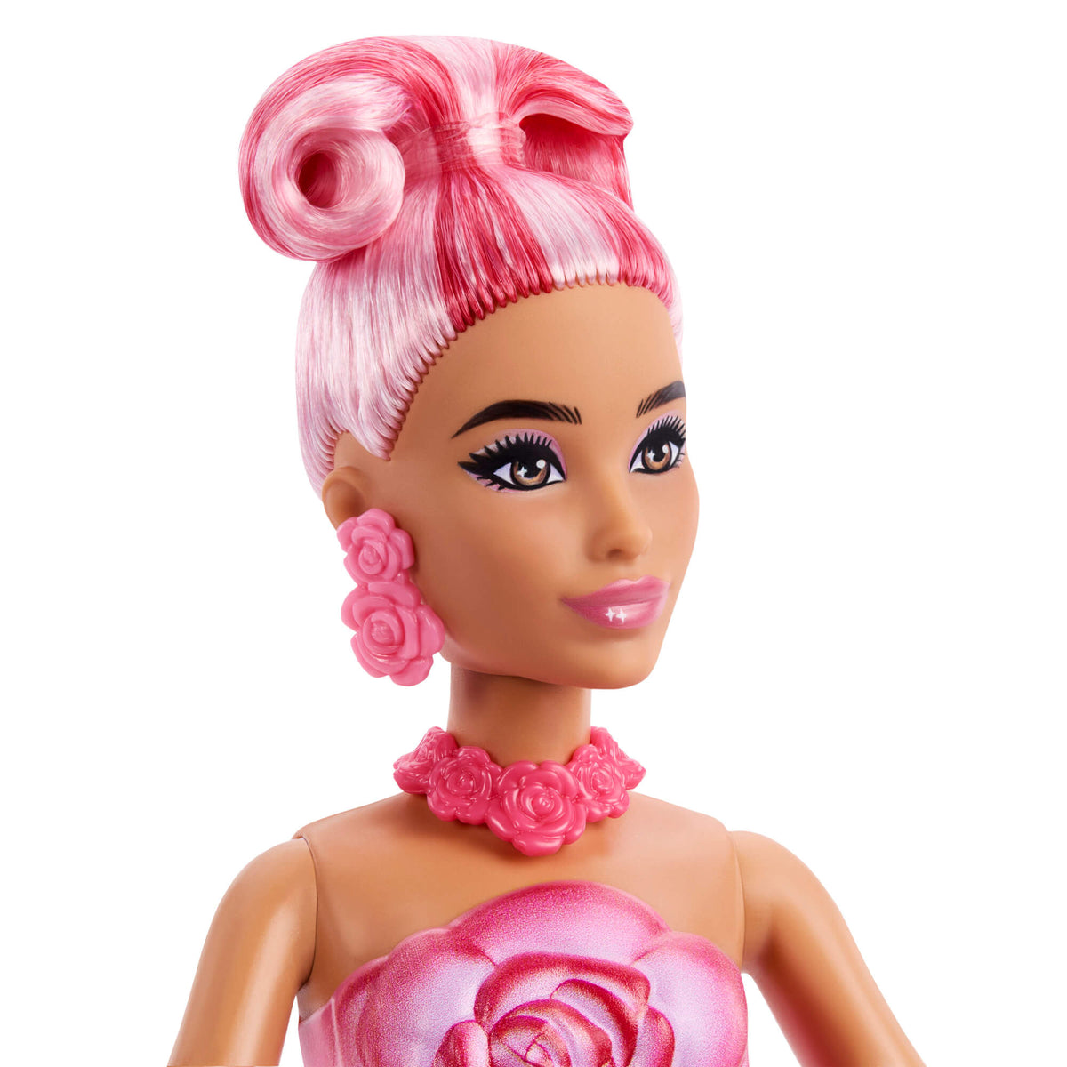 BARBIE ROSE SURPRISE lėlė gėlėje (JMF59)