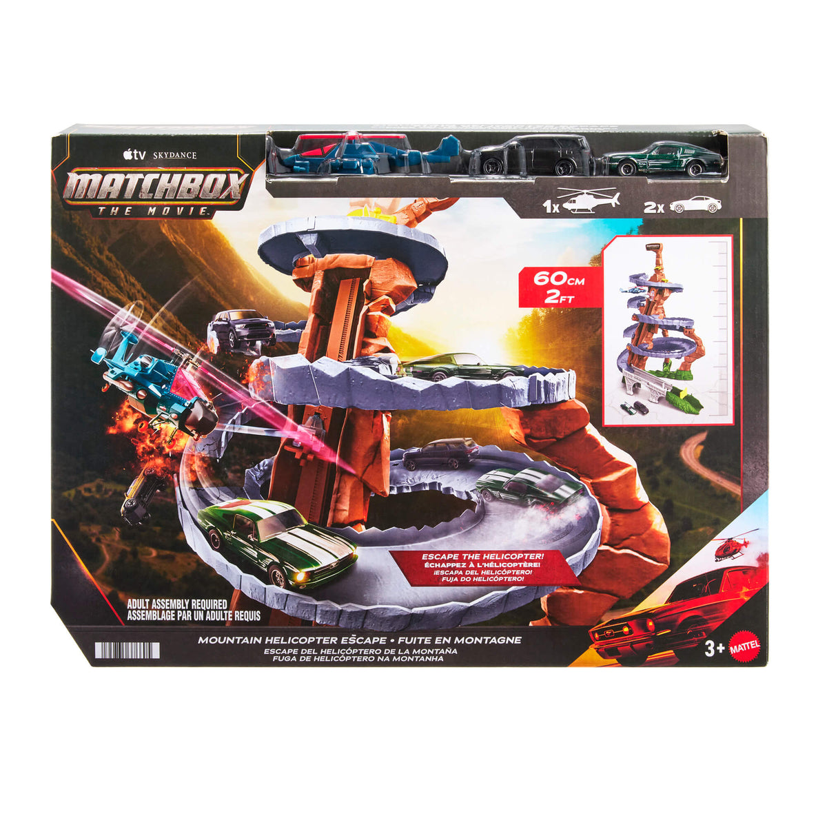 MATCHBOX MOVIE kalnų trasa – Mountain Escape (JMG57)