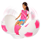 BARBIE ROLL & REVEAL futbolininkės staigmenų rinkinys (JMK20)