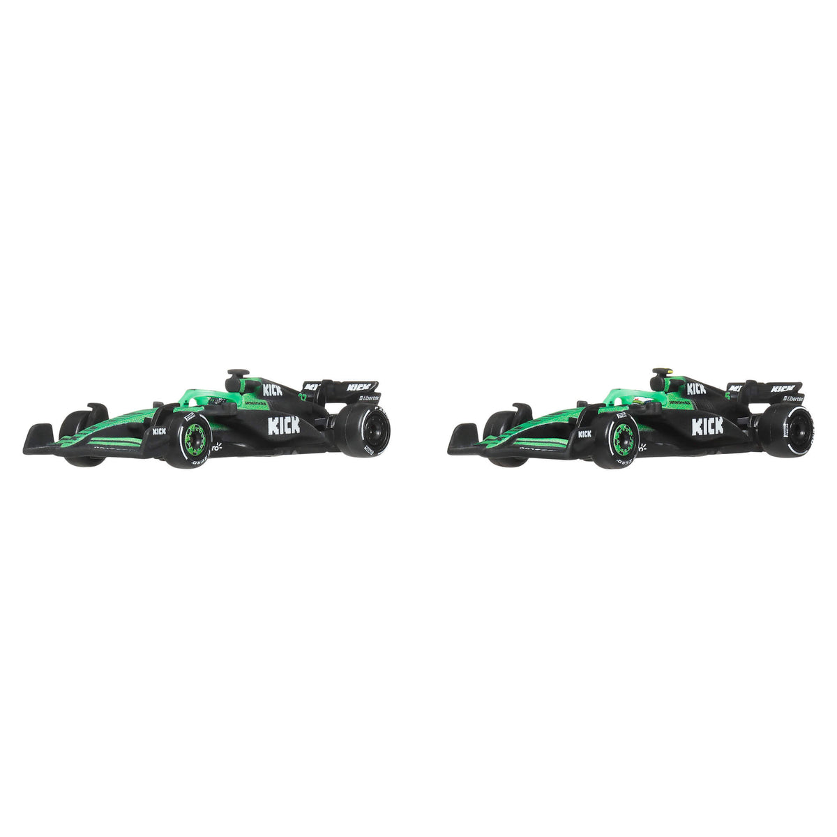 HOT WHEELS PREMIUM F1 Sauber Nico Hulkenberg ir Gabriel Bortoleto bolidai (2 vnt.) (JMM92)