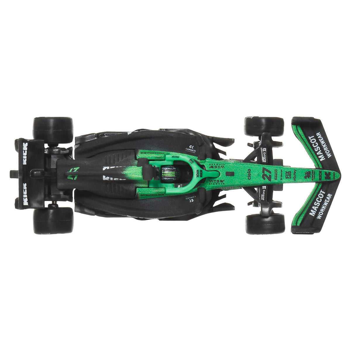 HOT WHEELS PREMIUM F1 Sauber Nico Hulkenberg ir Gabriel Bortoleto bolidai (2 vnt.) (JMM92)