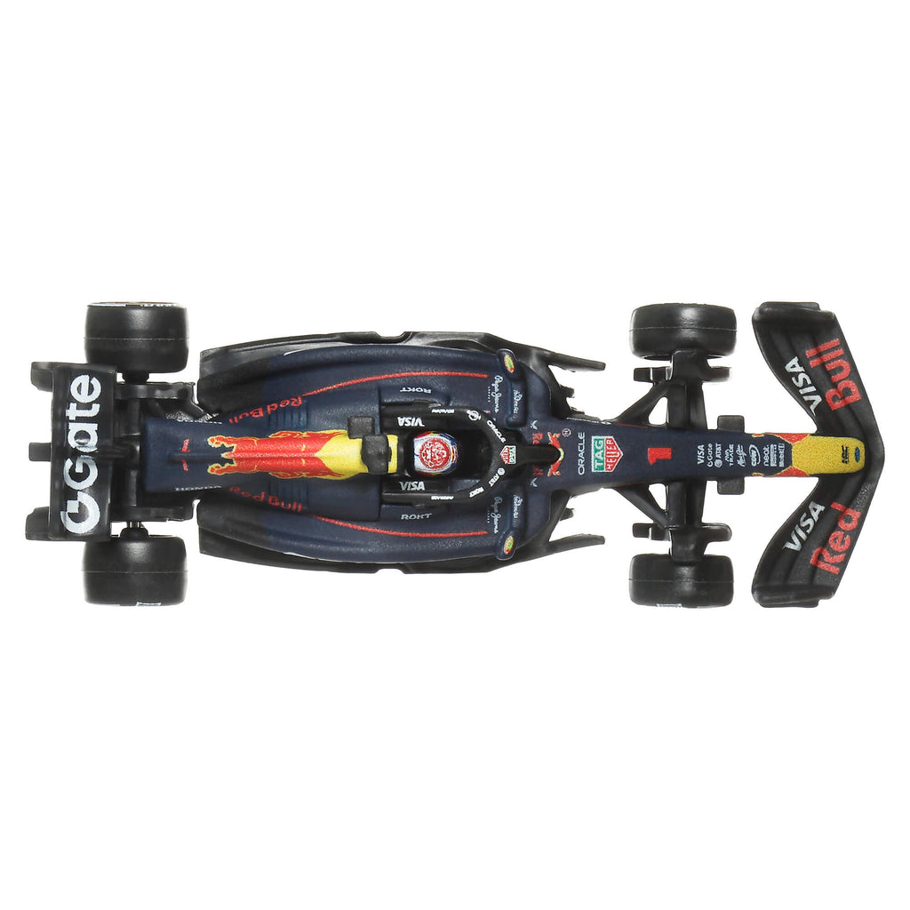 HOT WHEELS PREMIUM F1 Red Bull Max Verstappen ir Yuki Tsunoda bolidai (2 vnt.) (JMM95)