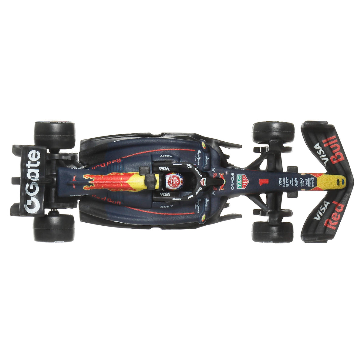 HOT WHEELS PREMIUM F1 Red Bull Max Verstappen ir Yuki Tsunoda bolidai (2 vnt.) (JMM95)