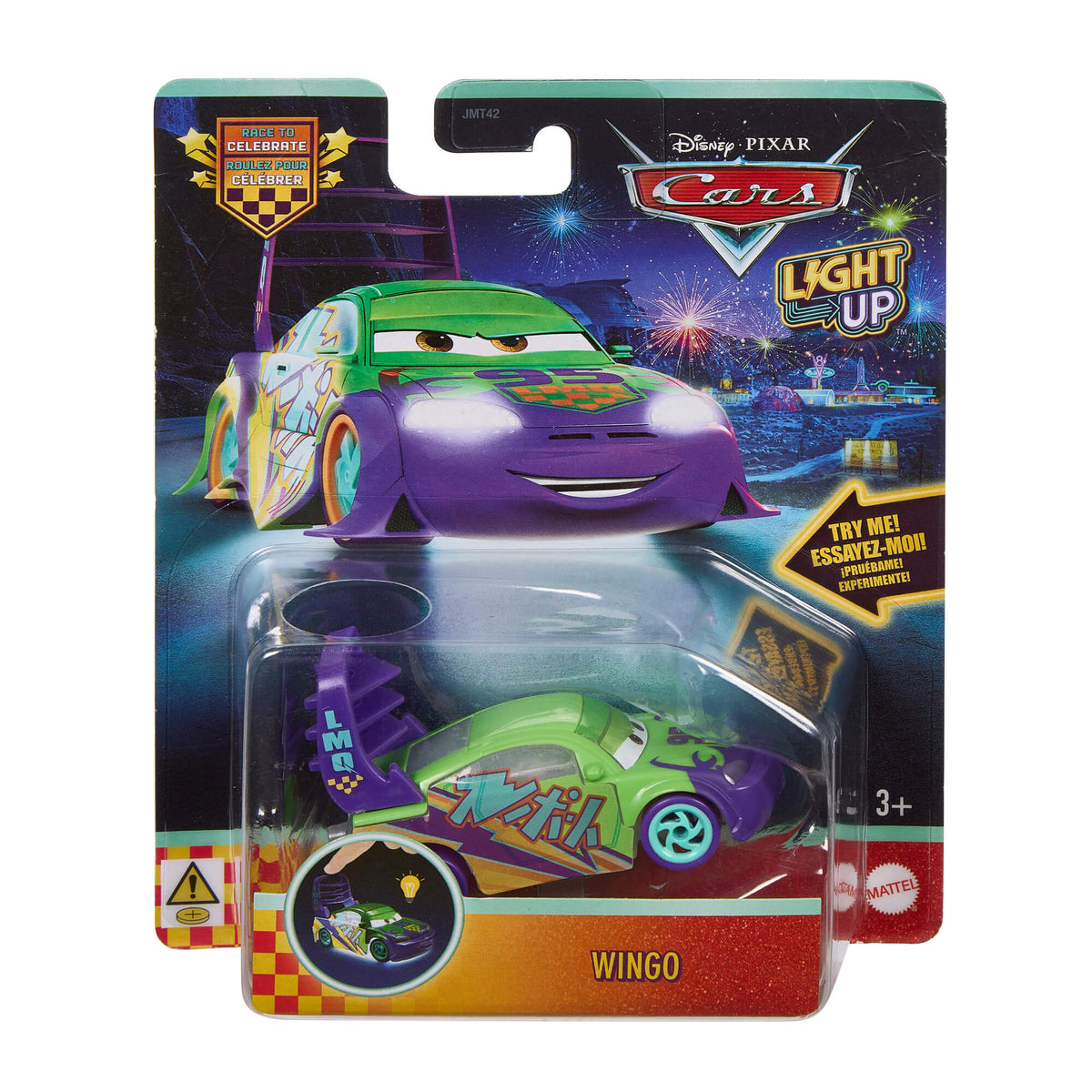 CARS šviečiantis automodeliukas (JMT42)