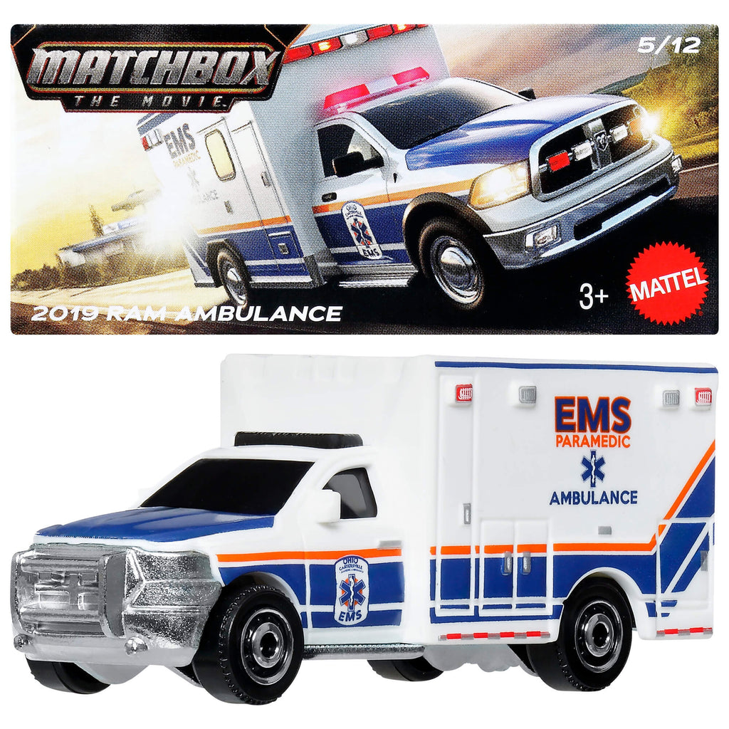 MATCHBOX MOVIE POWER GRAB transporto priemonė (JNC93)