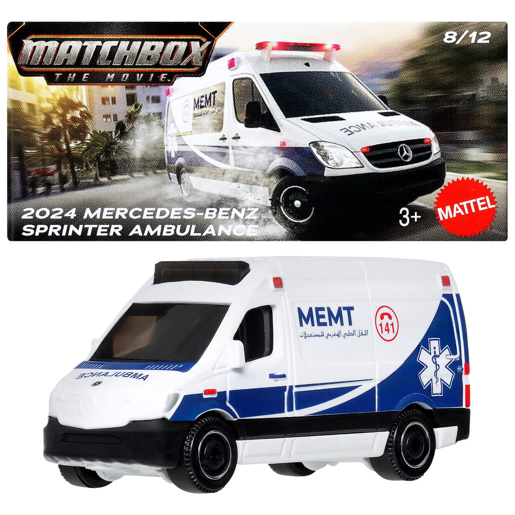 MATCHBOX MOVIE POWER GRAB transporto priemonė (JNC93)