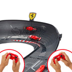 HOT WHEELS RC lenktynių trasa su 2 Ferrari bolidais (JTF40)