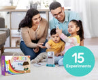 OPTICS fizikos ir optikos eksperimentų rinkinys, 15+ bandymų