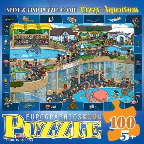 Dėlionė Akvariumas 100 detalių