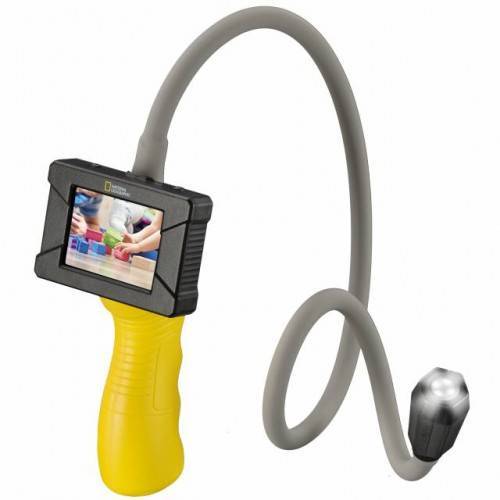 Skaitmeninis Endoskopas su LCD ekranu National Geographic. Endoskopas 68cm ilgio. Video ir foto funkcija