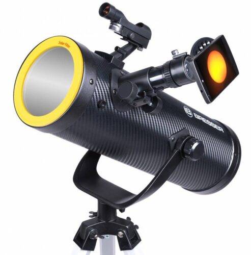 Reflektorinis teleskopas Solarix Bresser 114/500 su Saulės filtru