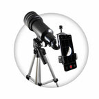 Mėnulio teleskopas su 70 mm skersmens K10 mm okuliaru
