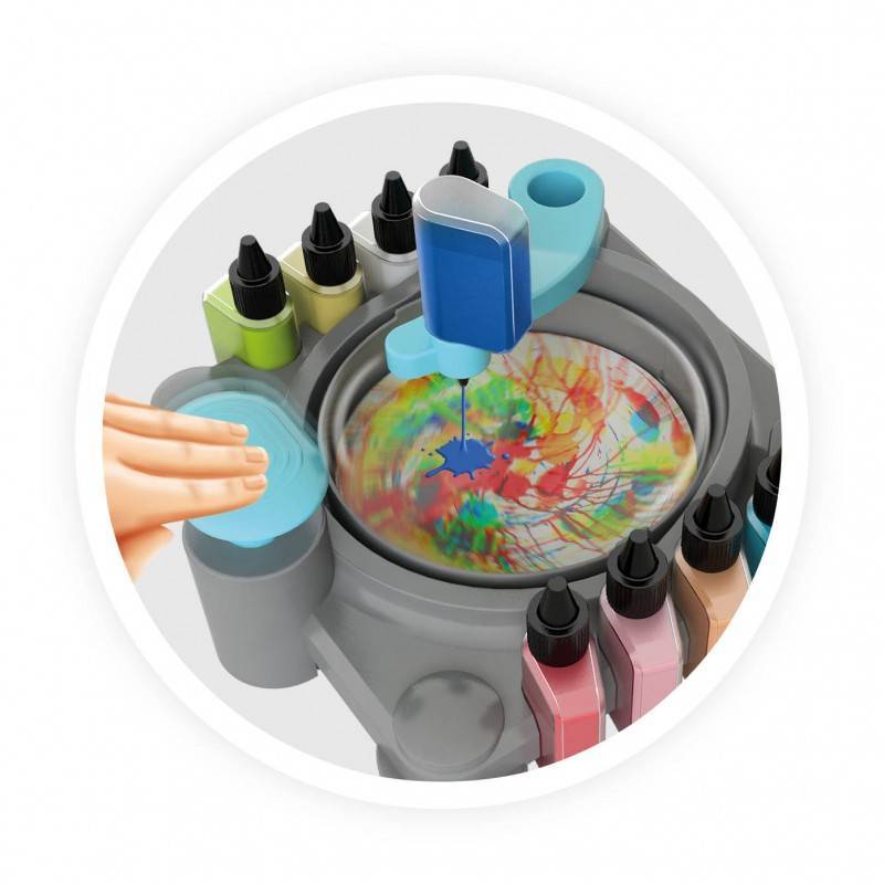 Kūrybinis rinkinys Spin Art studija 58 priedai