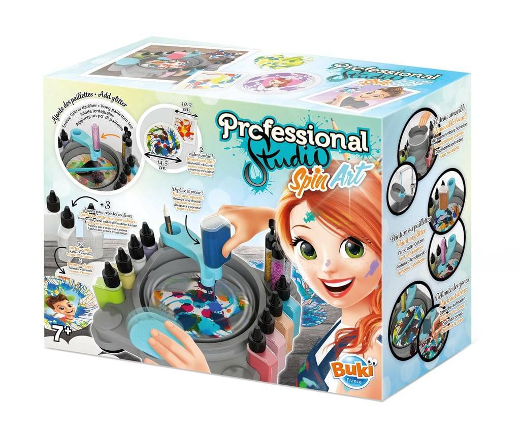 Kūrybinis rinkinys Spin Art studija 58 priedai
