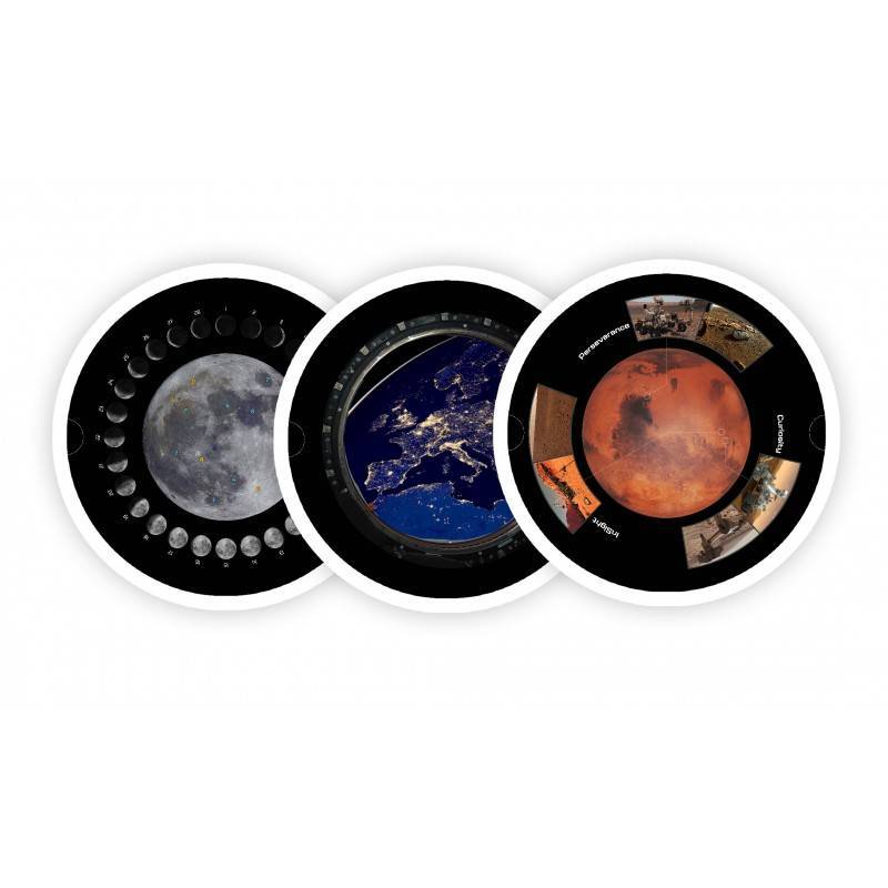 Diskai HD planetariumui. 3 diskų papildymas kosmoso tema