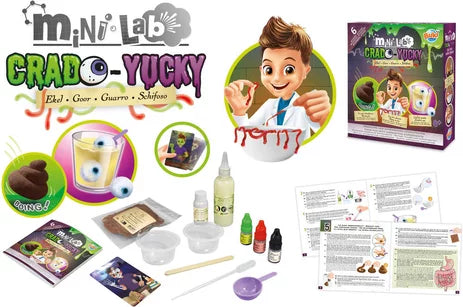 Mini laboratorija vaikams Šlykštukai 6 eksperimentai