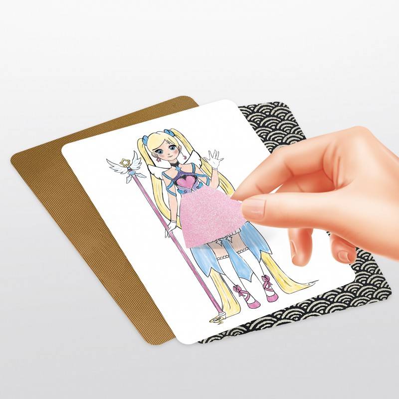 Manga mados knygelė 15 skirtingų drabužių