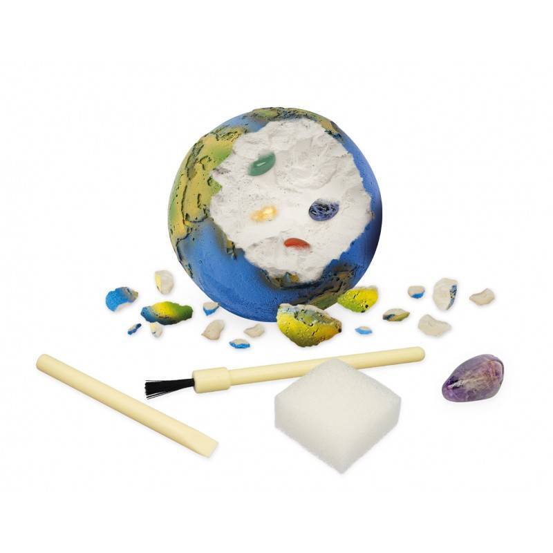 Kasinėk planetas Žemė su 6 akmenimis