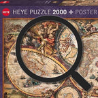 Dėlionė Pasaulio antikinis žemėlapis 2000 detalių