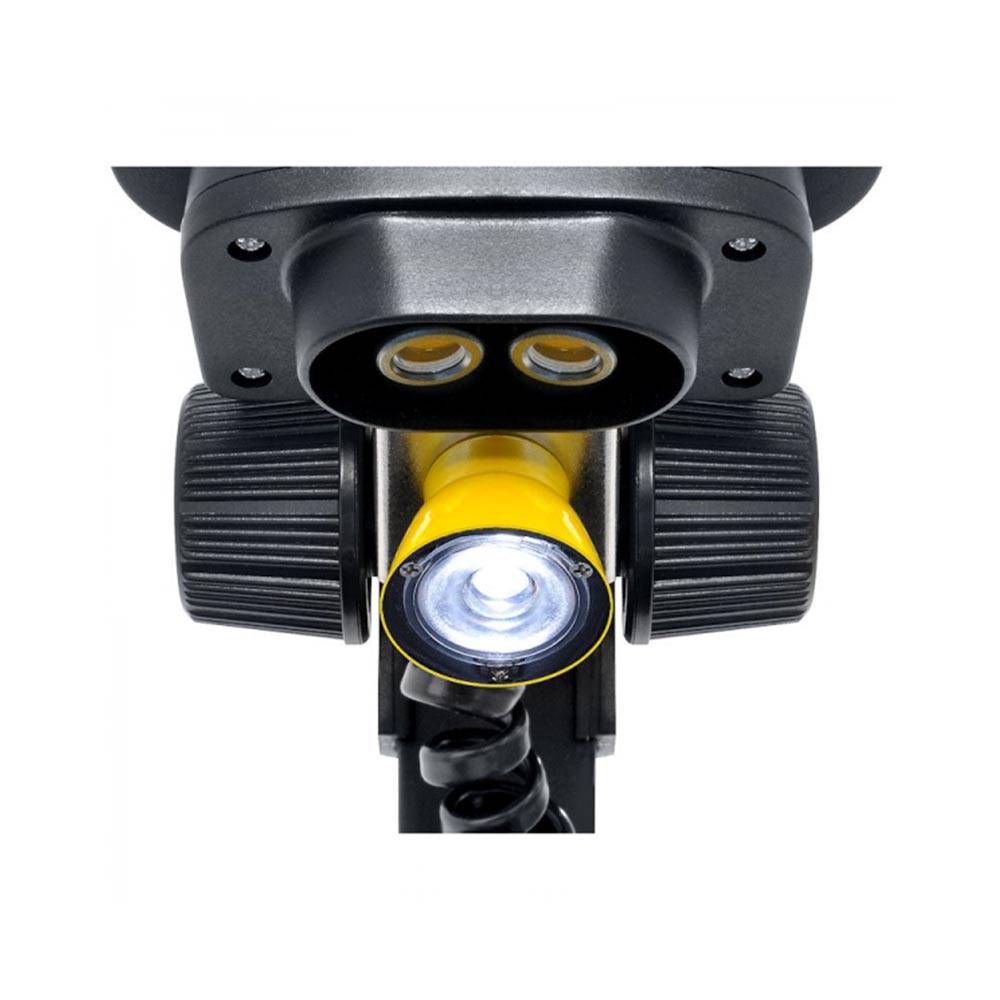 Stereo binokuliarinis mikroskopas 20x su LED apšvietimu
