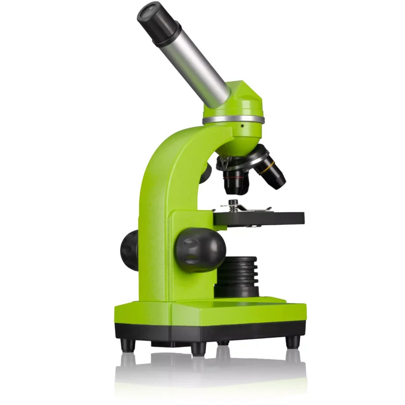 Mikroskopas JUNIOR Biolux SEL Student 40x-1600x Žalias
