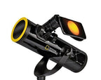 Reflektorinis teleskopas Dobsonian 76/350 National Geographic su saulės filtru ir išmaniojo telefono laikikliu
