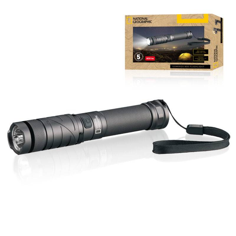 Žibintuvėlis NATIONAL GEOGRAPHIC ILUMINOS 800 LED