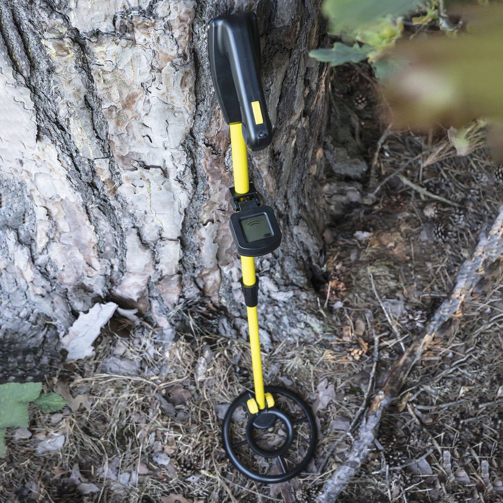 Metalo ieškiklis su LCD ekranu National Geographic. Atsparus vandeniui, iki 12cm gylio