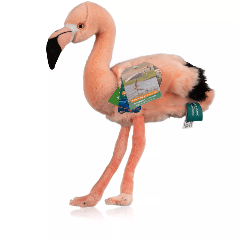 Pliušinis žaislas Flamingas Frida iš Freek 35cm Vonk kolekcijos