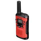 Vaikiškos Radijo Stotelės Bresser Junior (Racijos, Walkie-Talkie) – Raudonos (2 vnt. rinkinys)
