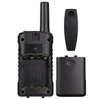 Vaikiškos Radijo Stotelės Bresser Junior (Racijos, Walkie-Talkie) – Raudonos (2 vnt. rinkinys)