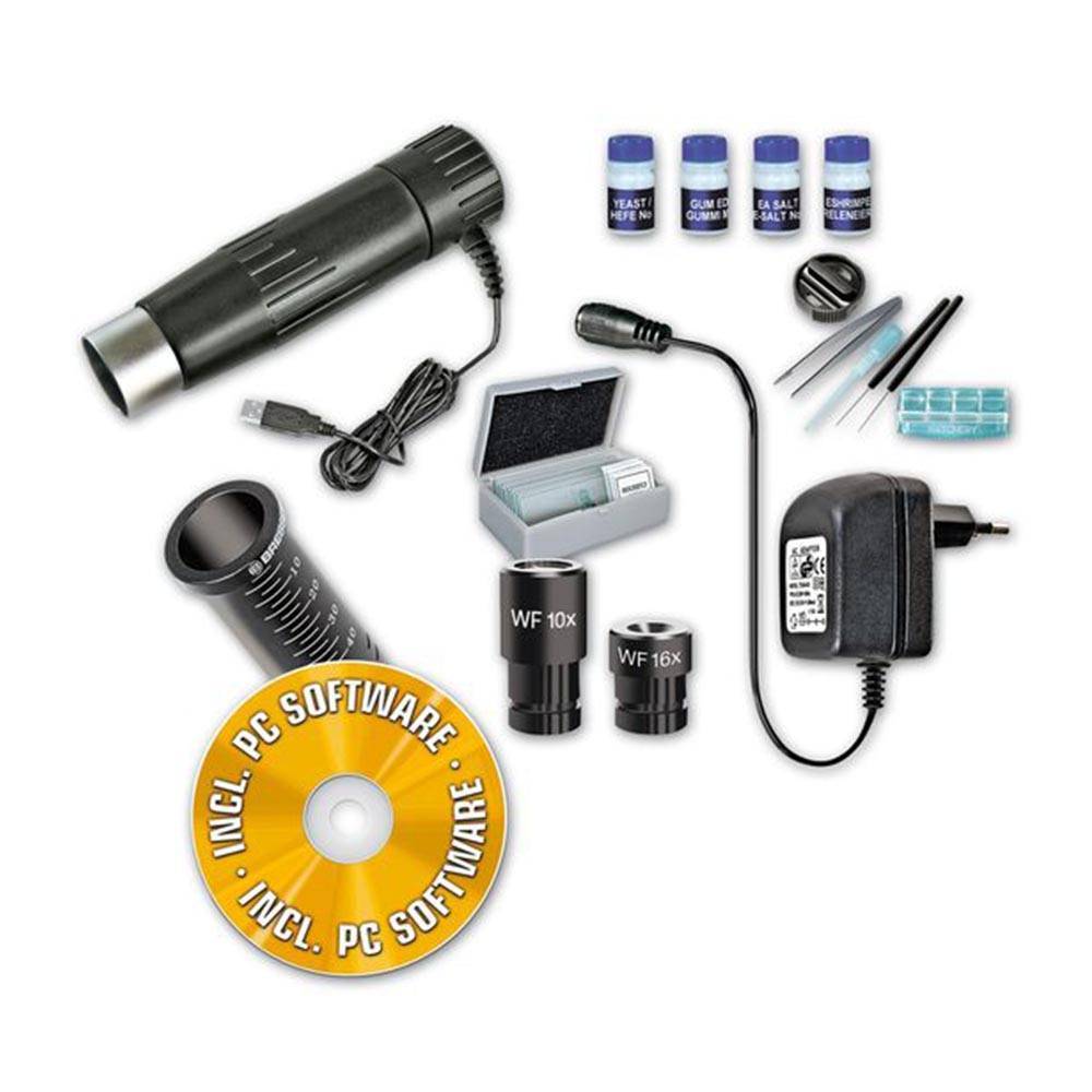 Mikroskopas 40-1024 x su USB