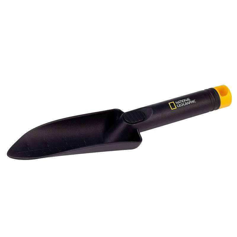 Vaikiškas Metalo Detektorius National Geographic su kastuvu. LCD ekranas 6.6 cm