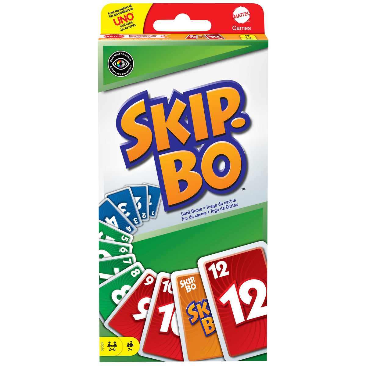UNO kortos SKIP – BO (42050)