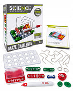 SCIENCE EXPERIMENT MAZE CHALLENGE elektros grandinė ir labirinto žaidimas