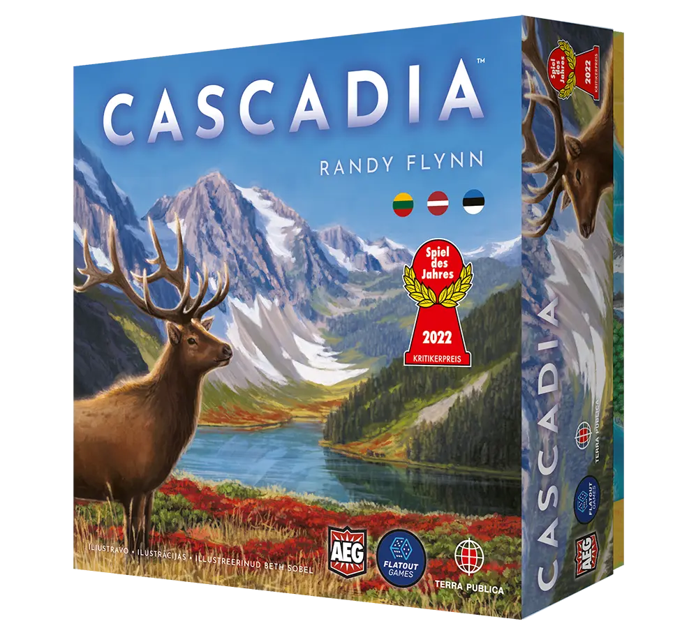 Stalo žaidimas „Cascadia“