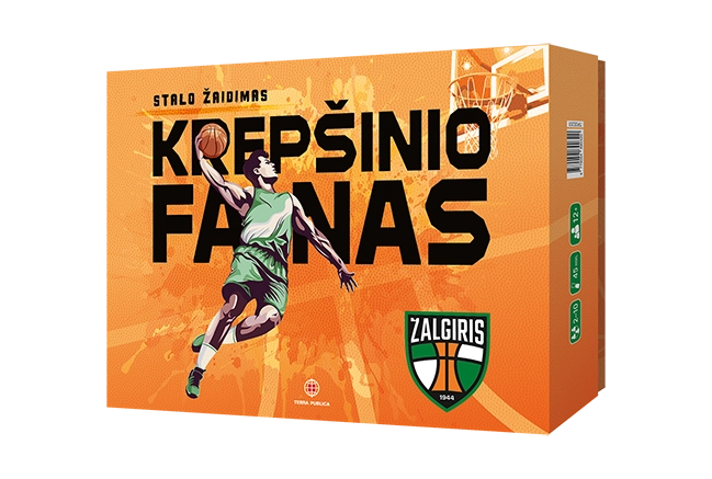 Stalo žaidimas „Krepšinio fanas“