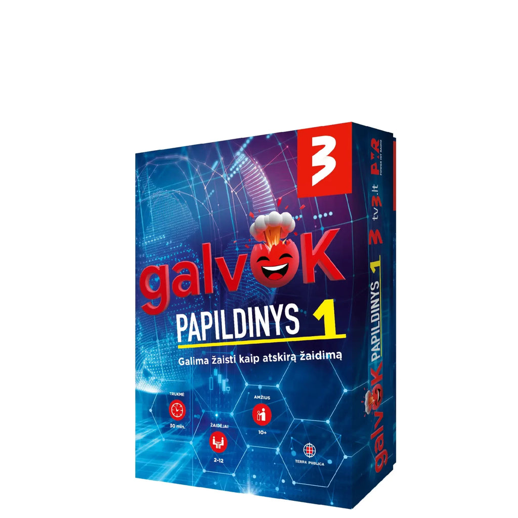 Stalo žaidimas „GalvOK papildinys Nr. 1“ (galima žaisti atskirai)