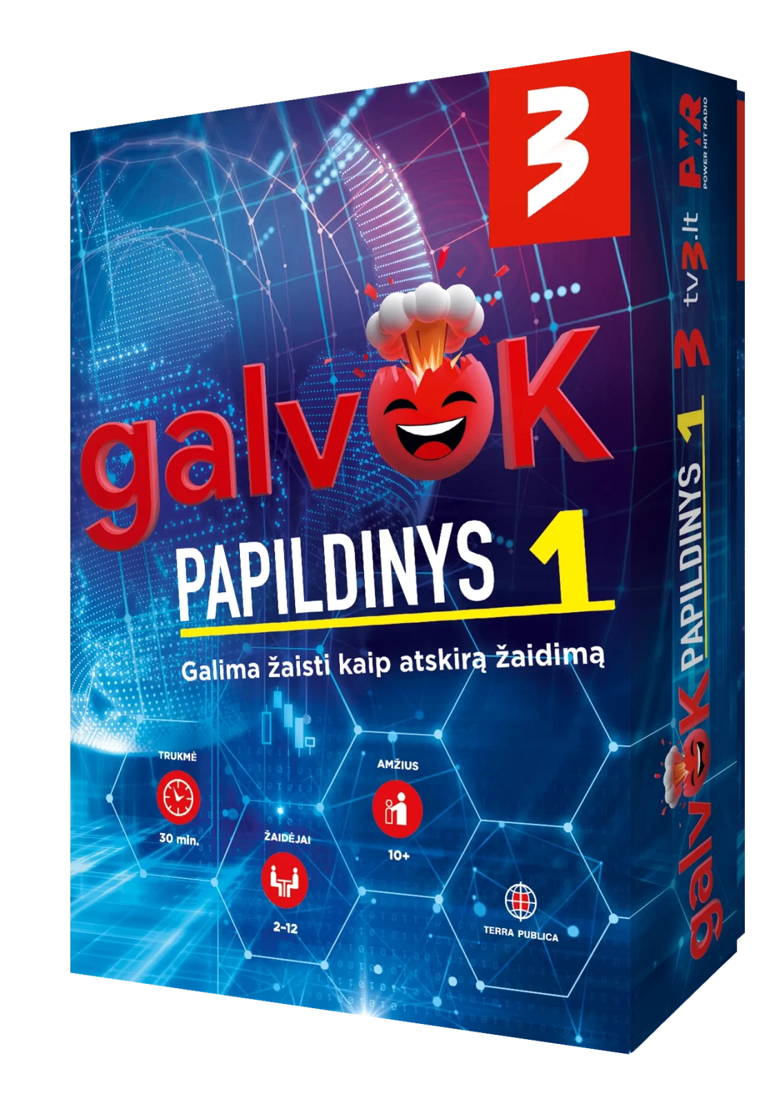 Stalo žaidimas „GalvOK papildinys Nr. 1“ (galima žaisti atskirai)