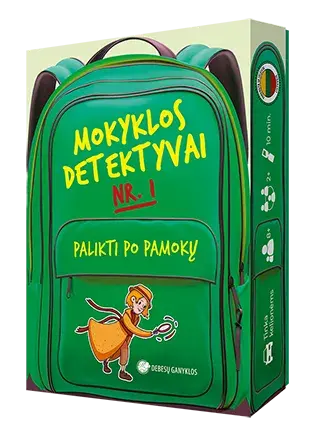 Stalo žaidimas „Mokyklos detektyvai Nr.1 Palikti po pamokų“