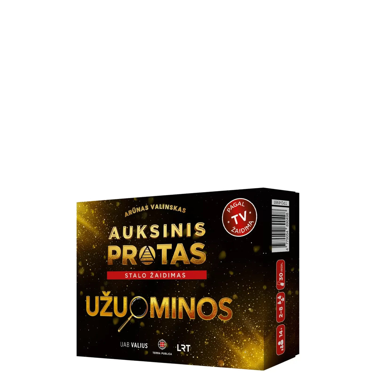 Stalo žaidimas „Auksinis protas. Užuominos“