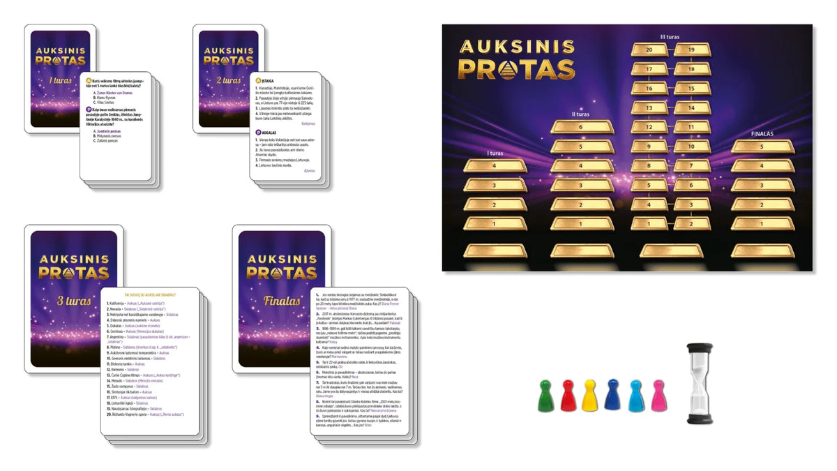 Stalo žaidimas „Auksinis protas. Didysis stalo žaidimas“