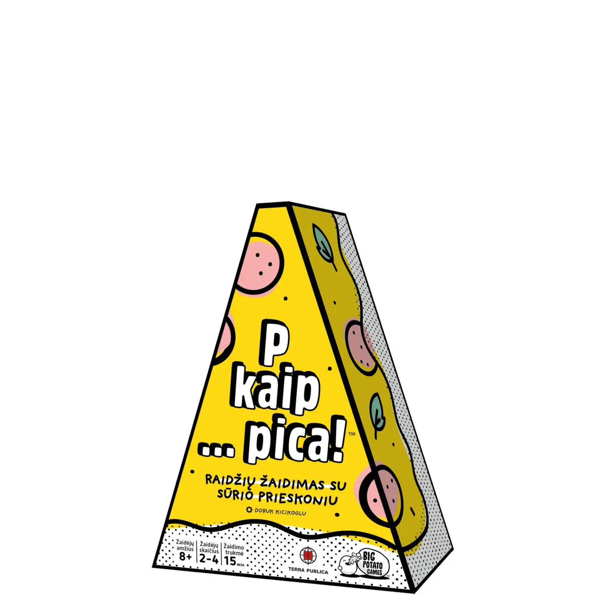 Stalo žaidimas „P kaip... Pica!“